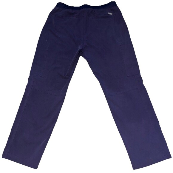 Figs (Large/Short) Men’s Axim 2.0 Cargo Pants Purple Nurse Scrub Straight Leg - Picture 2 of 12